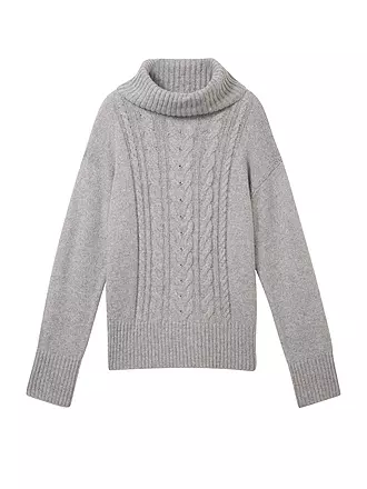 TOM TAILOR | Pull à col roulé | grau